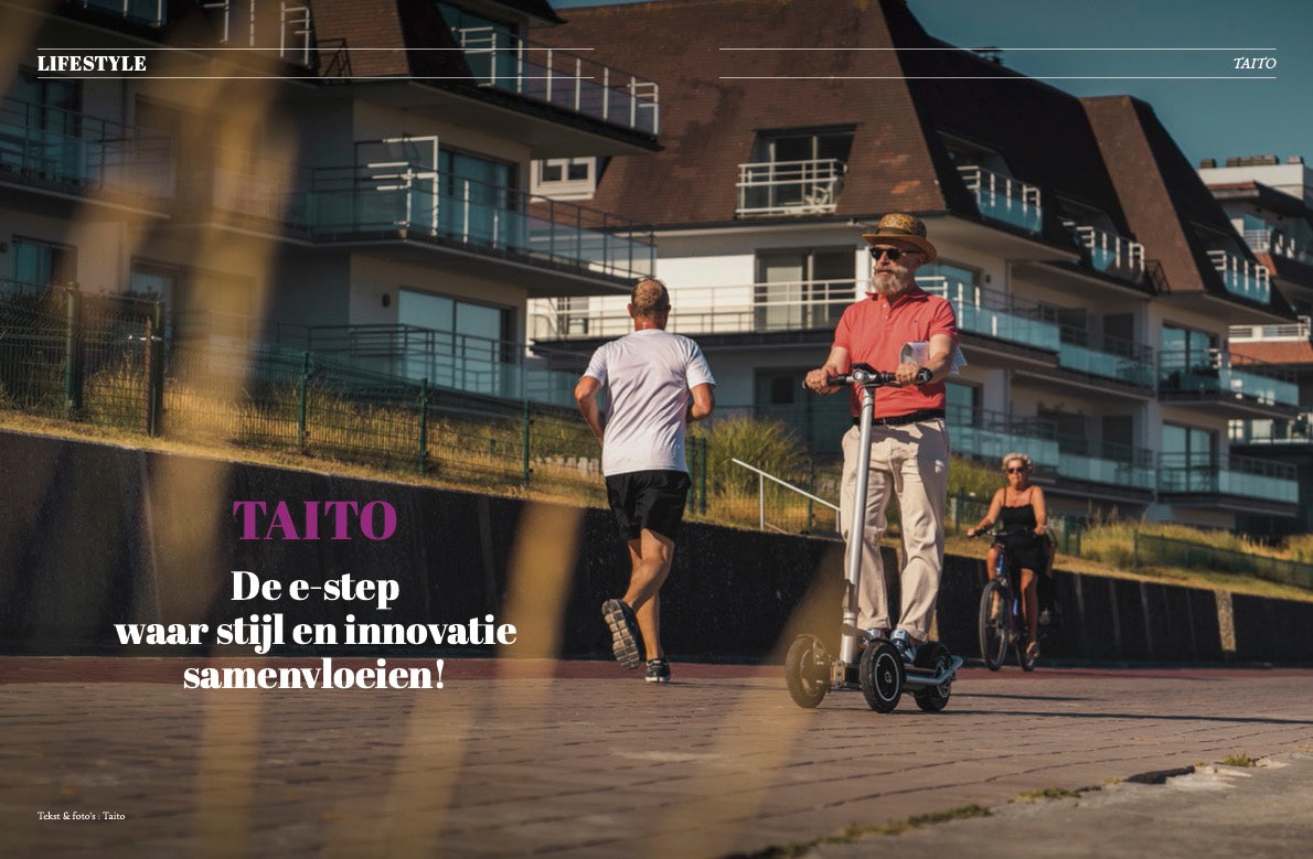 TAITO - De e-step waar stijl en innovatie samenvloeien!