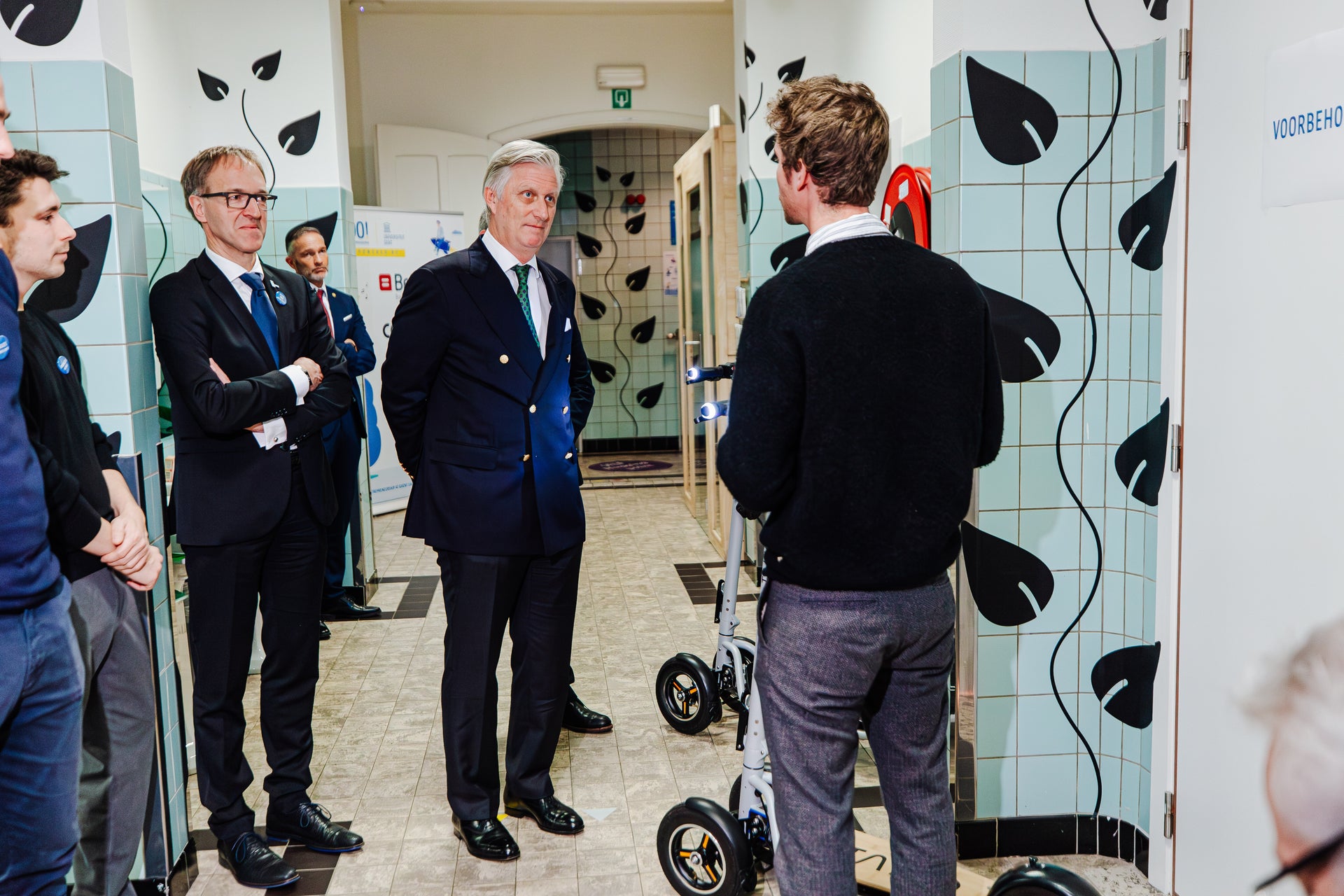 A Royal Affair: King Filip of Belgium meets TAITO