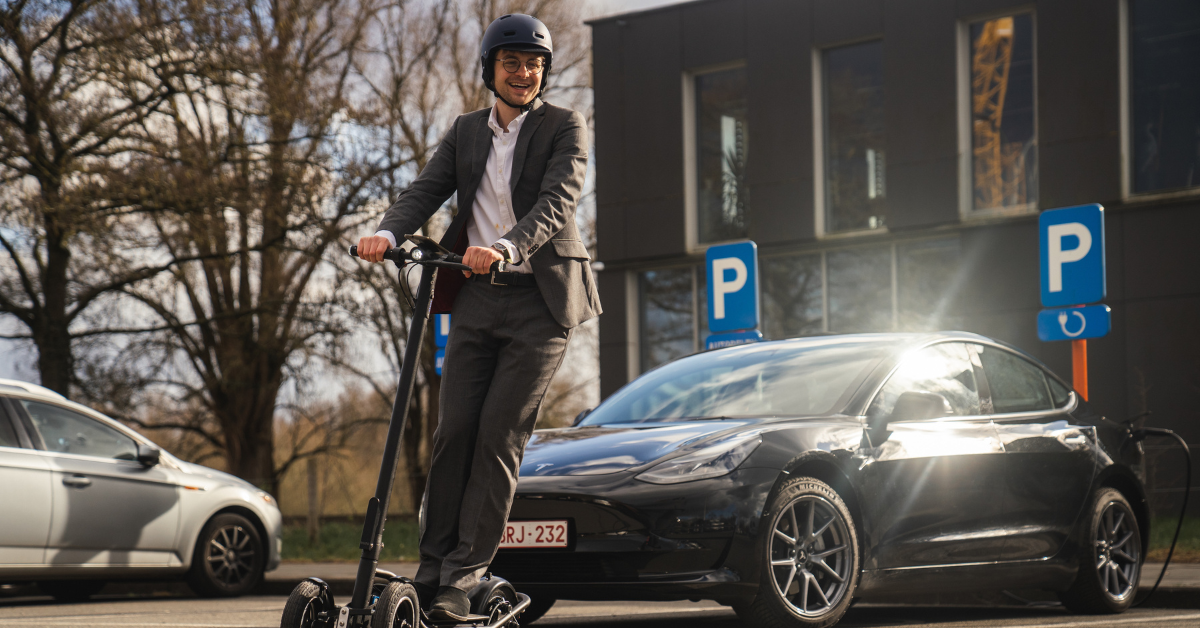 Taito, la trottinette belge à trois roues, se lance dans le grand bain