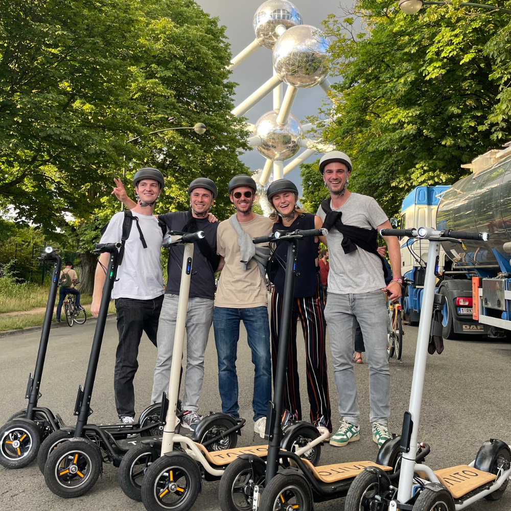 Eco-Pioneers in Motion: Our Founders participated Critical Mass Brussels!